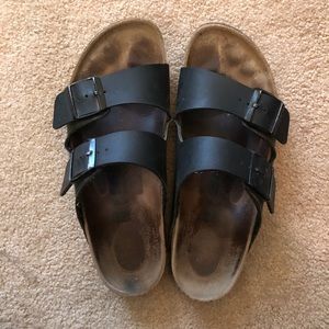 Birkenstock Sandals Leather Uppers